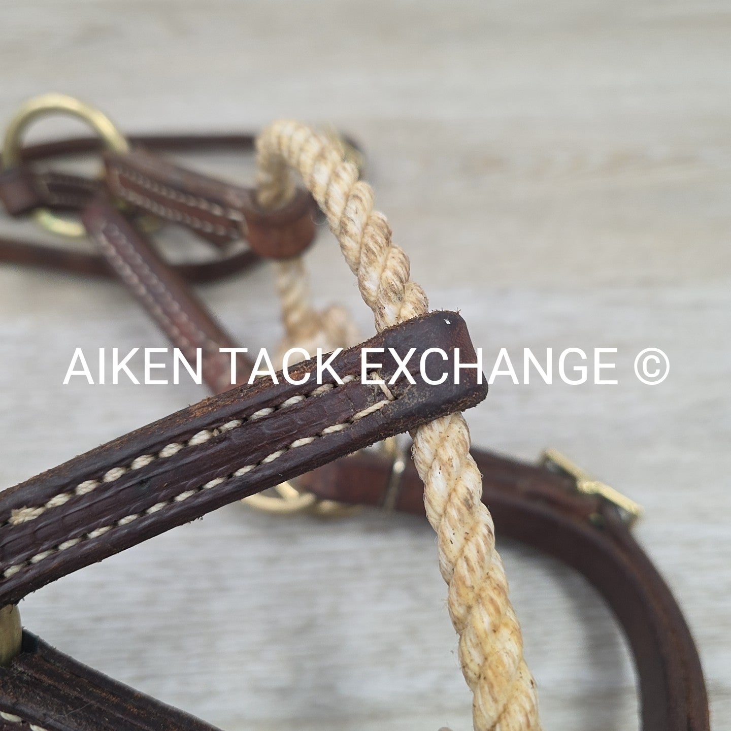 Warren Davis Bitless Bridle with Matching Split Reins