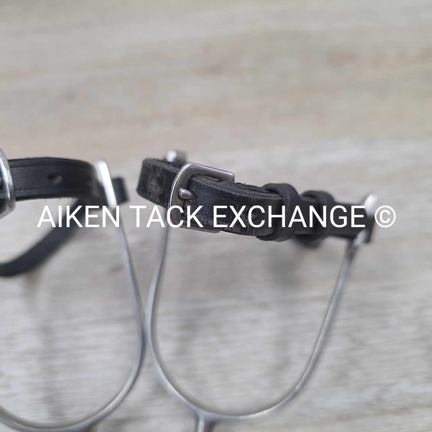 Spurs with Leather Spur Straps