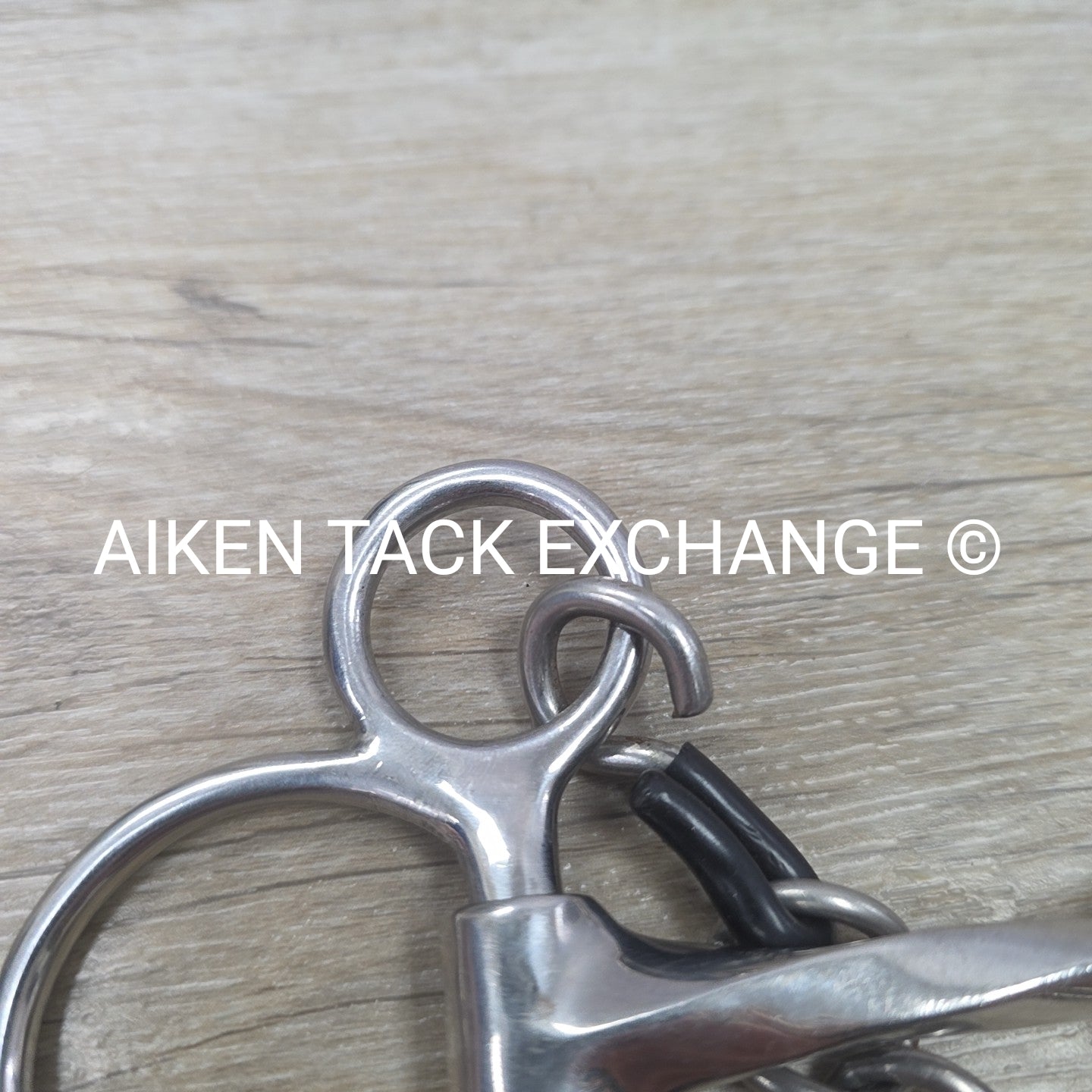 Pessoa Single Joint Slow Twist Locking Short Shank Pelham Bit 4.75"