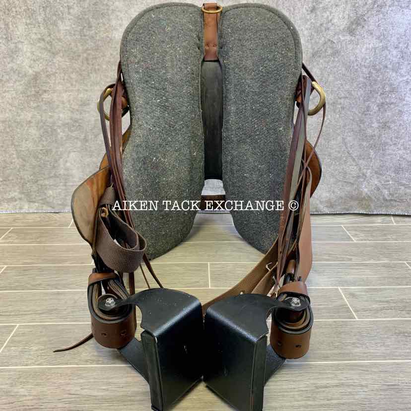 Big Horn 806 Flex Trail Endurance Saddle, 16" Seat, Flex Tree - Medium Plus Fit (with endurance style bars)