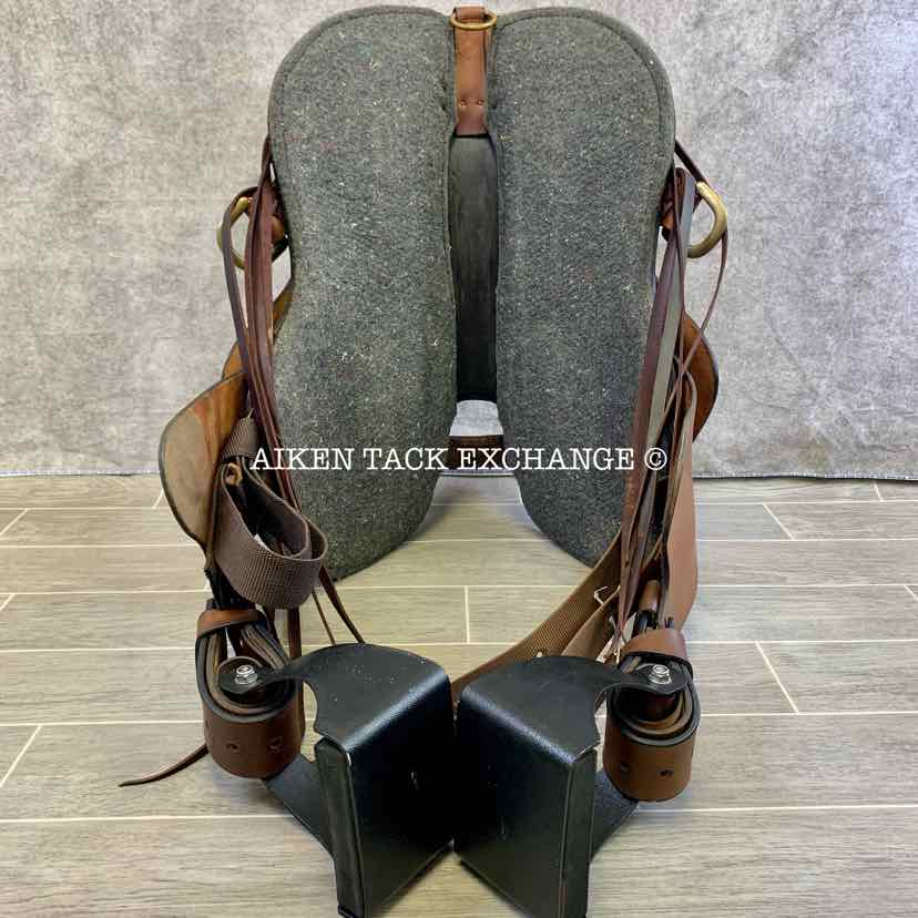 **SOLD** Big Horn 806 Flex Trail Endurance Saddle, 16" Seat, Flex Tree - Medium Plus Fit (with endurance style bars)