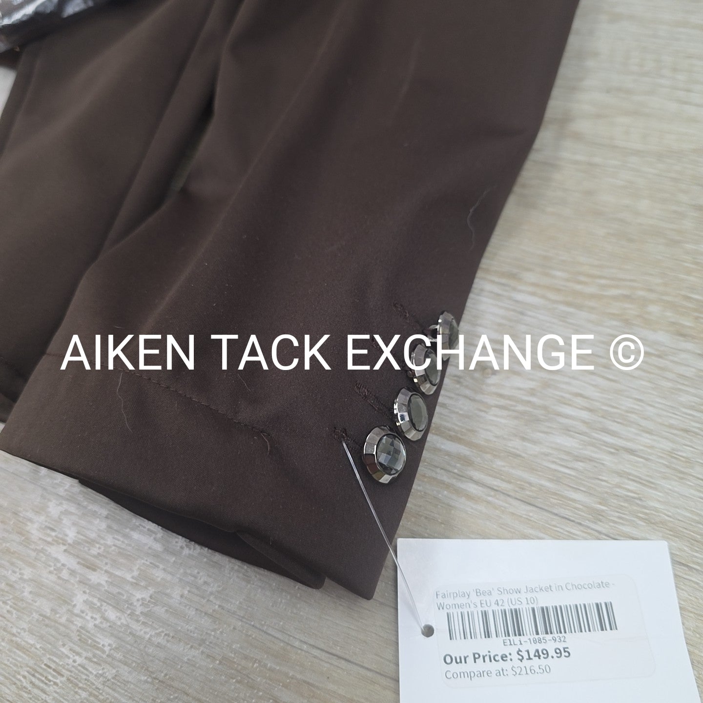 Fair Play Short Tailcoat Dressage Coat, Size 42