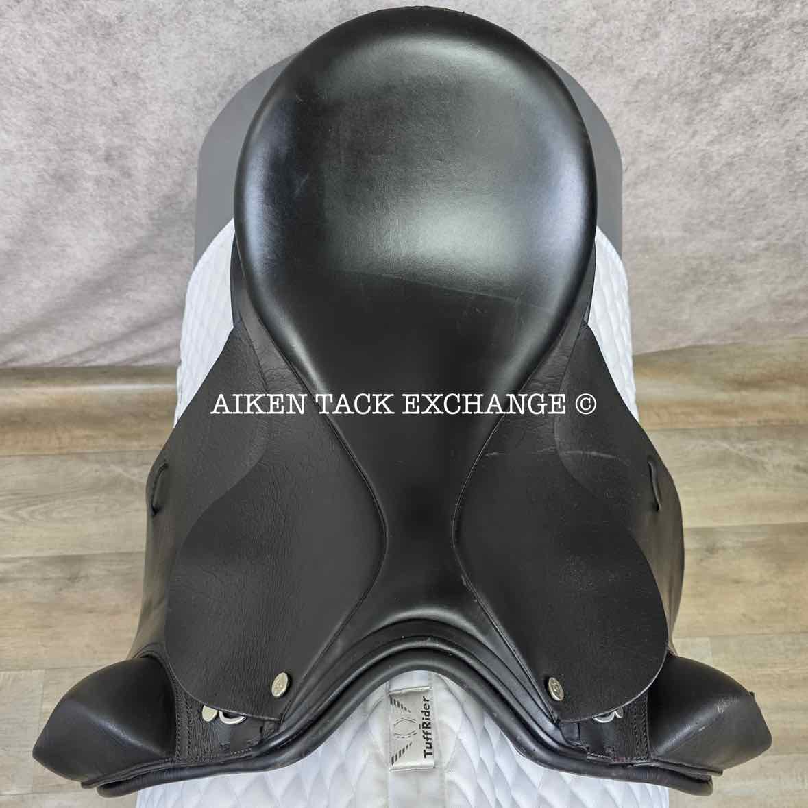 Thornhill Germania Klasse Dressage Saddle, 19" Seat, XX-Wide Hoop Tree, Wool Flocked Panels