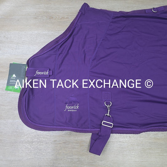 Fenwick Equestrian Therapeutic Bamboo Cooler, Purple, 62"