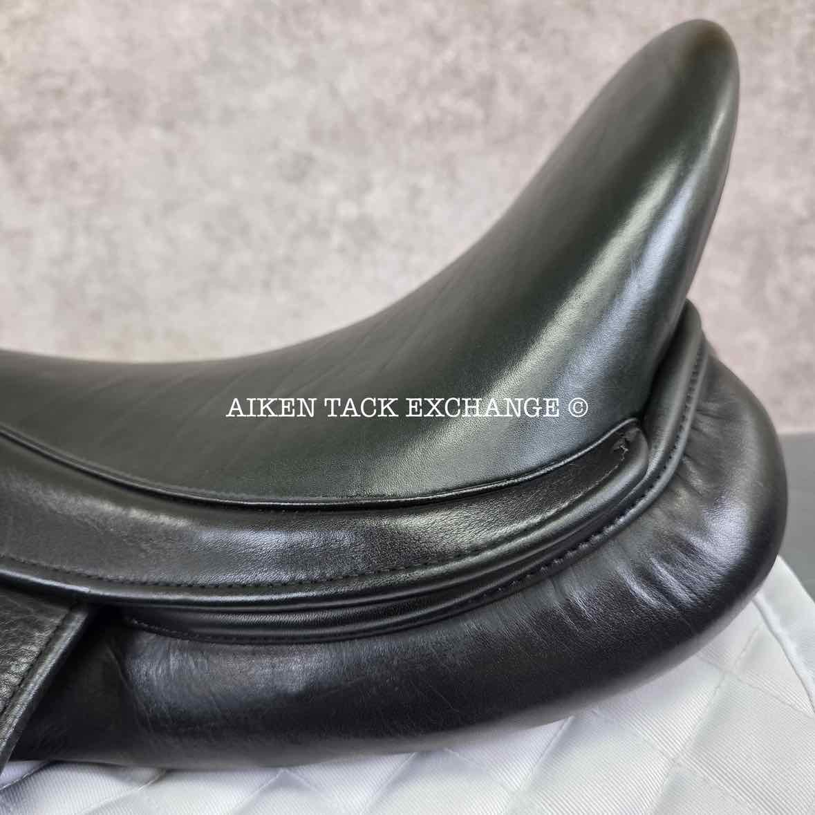 **SOLD** Smith-Worthington Stellar Pulsar Dressage Saddle, 18.5" Seat, Medium Tree, Wool Flocked Panels