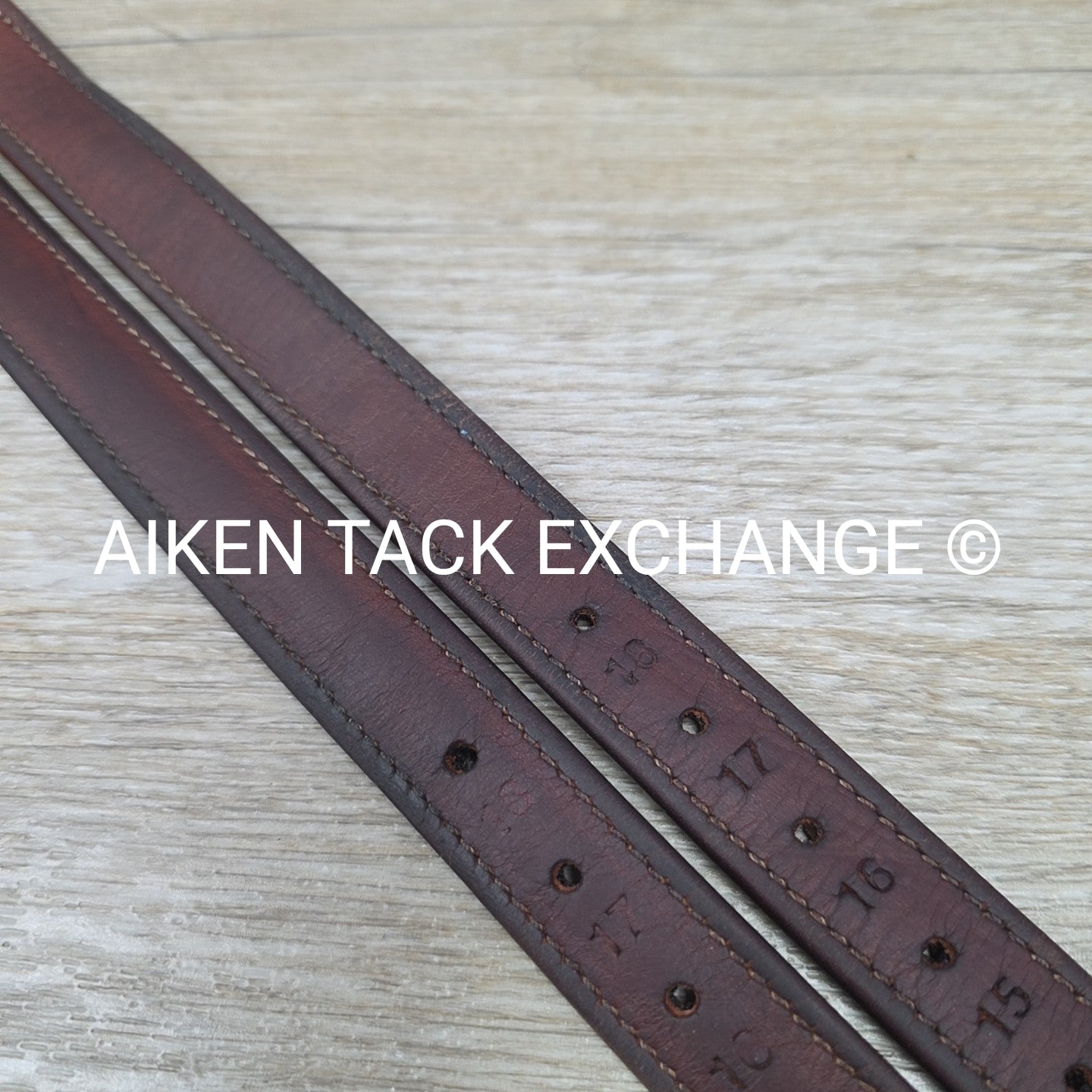 CWD Nylon Lined Stirrup Leathers, Brown, 52"