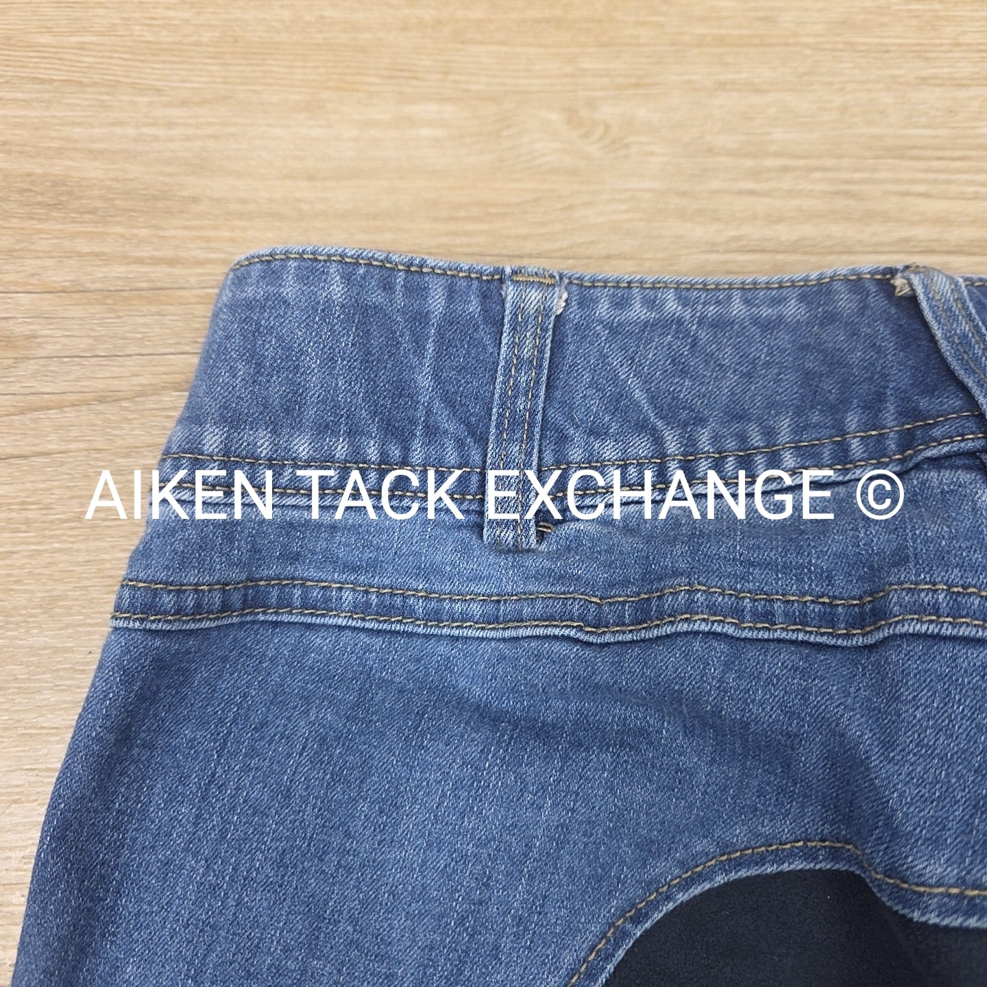 Goode Rider Denim Full Seat Breeches, Size 28