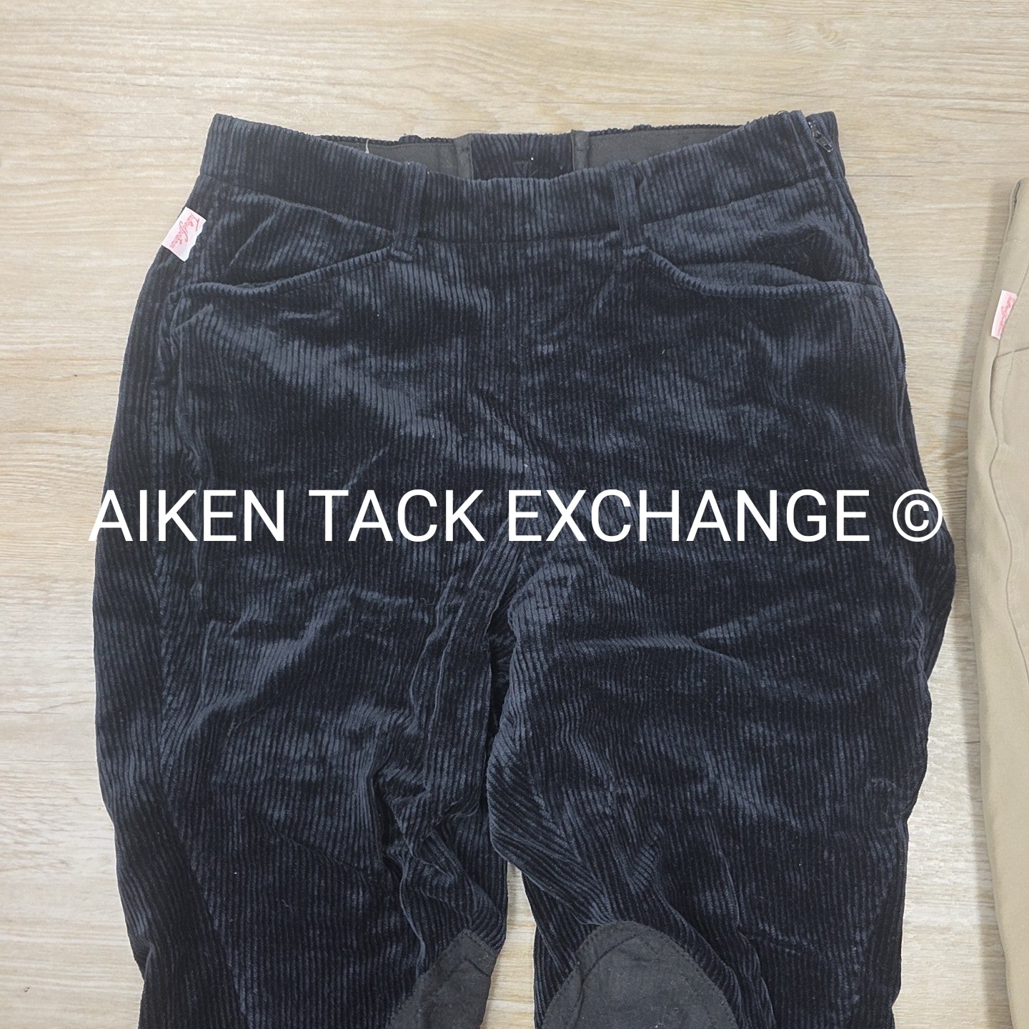 BARGAIN BUNDLE: Tailored Sportsman Knee Patch Side Zip Breeches, Size 28, 2 Pair