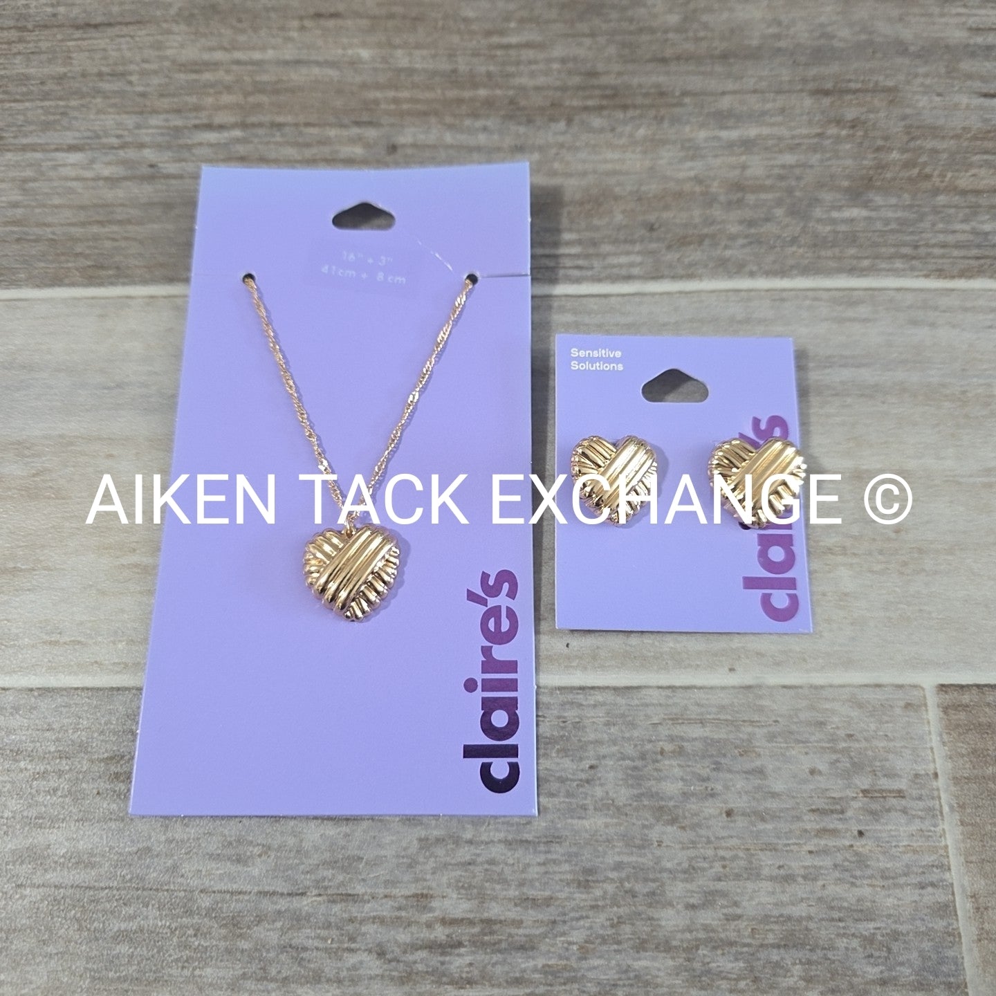 Claire's Necklace + Earring Set