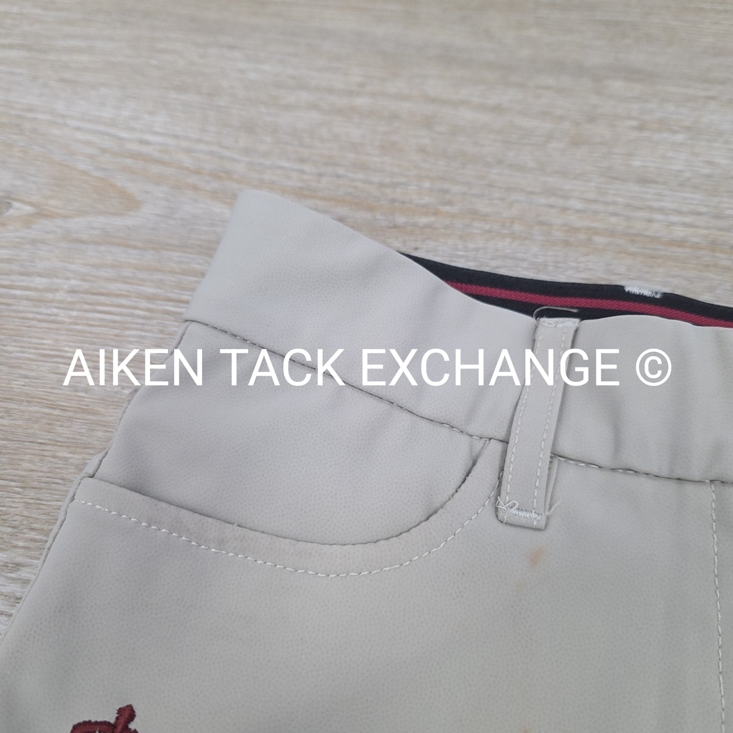 MakeBe Jessica Silicone Grip Knee Patch Breeches, Women's 6 (runs small)