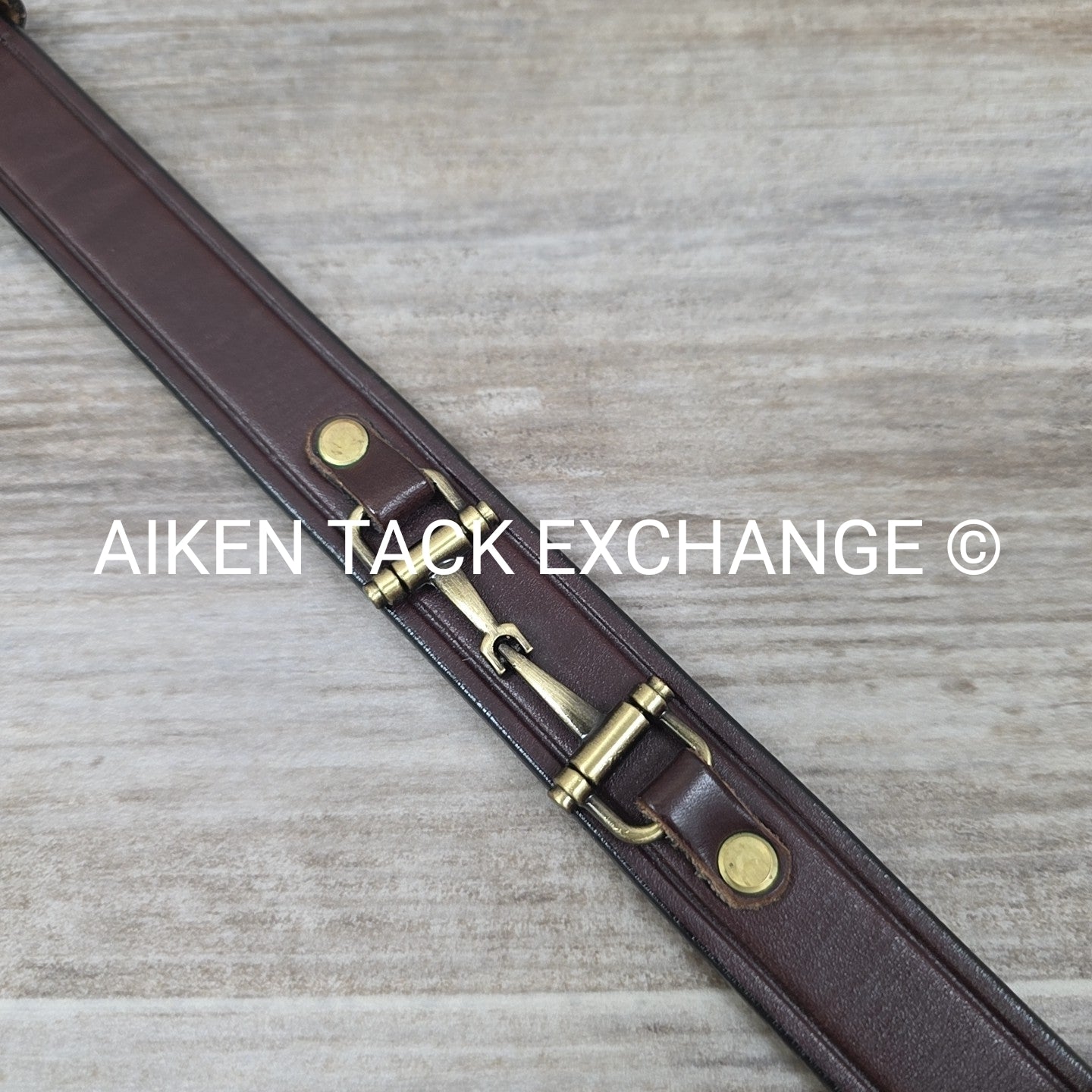 Tory Leather Snaffle Bit Belt, 38