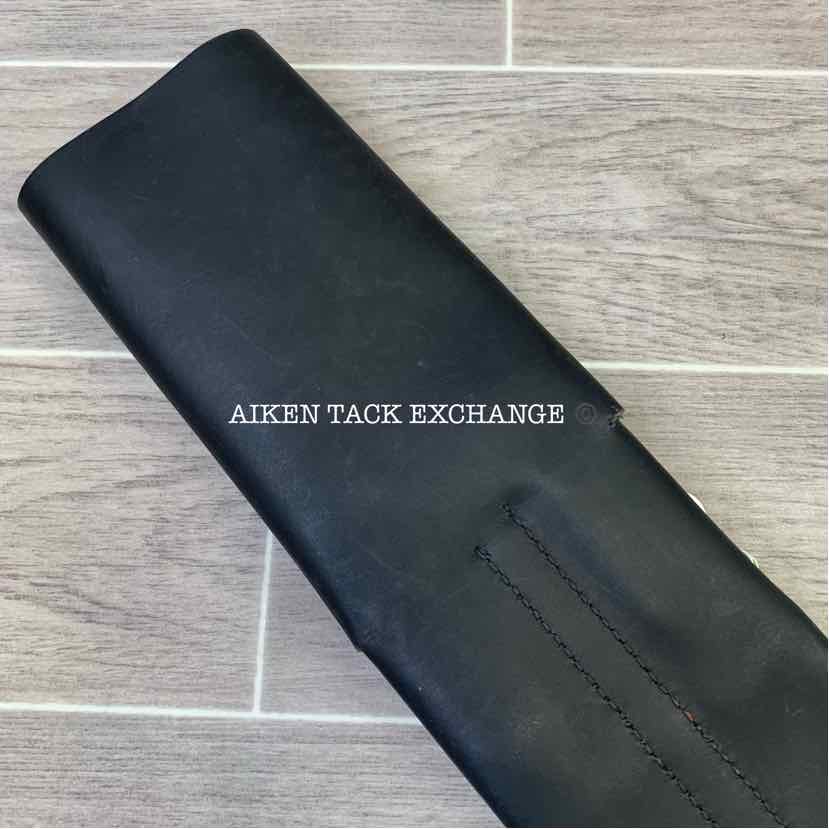 Stubben Leather Dressage Girth, Black, Brand New, 30"