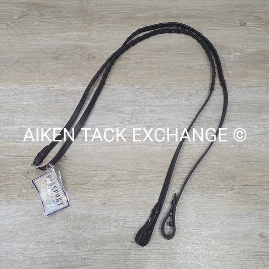 Passport by Toklat Laced Reins, Black, 54"