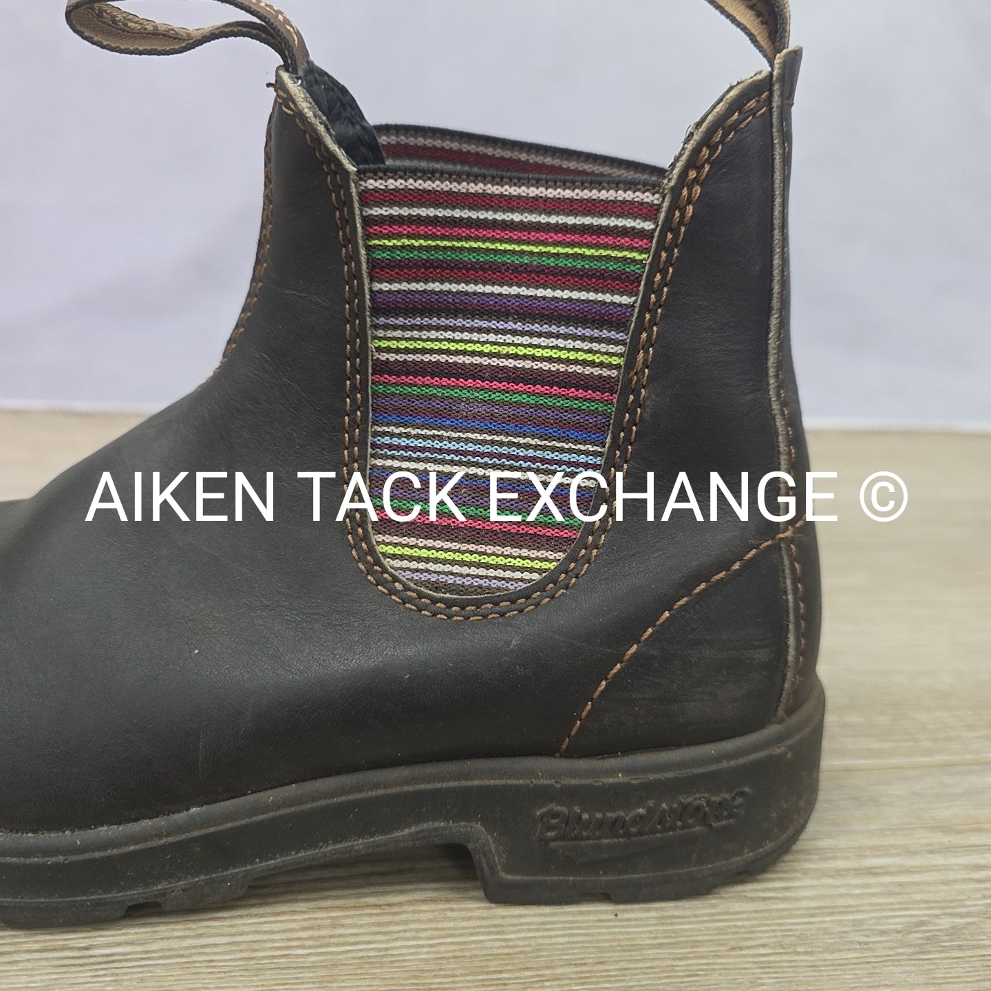 Blundstone Original 500 Stripe Chelsea Booties, Women's 6.5