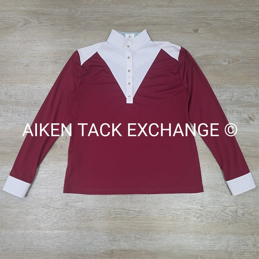 Criniere Amelie Long Sleeve Show Shirt, Size X-Large