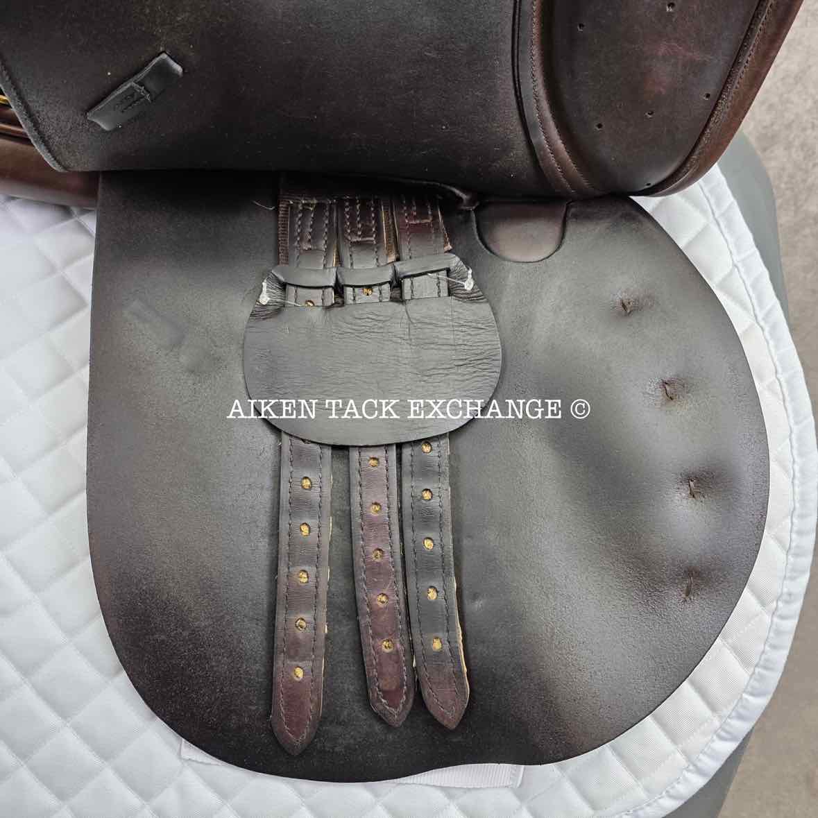 Crosby Excel XL Close Contact Jump Saddle, 18" Seat, Medium Tree, Foam Panels