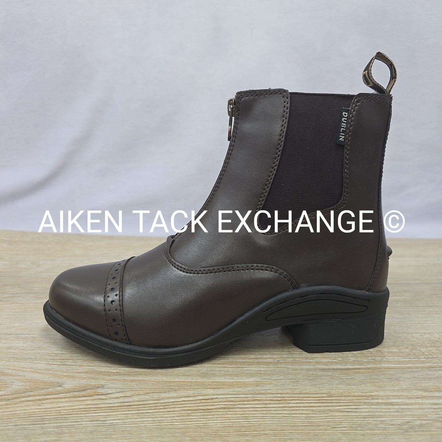 Dublin Altitude Zip Paddock Boots, Brand New, Brown, Women's 7.5