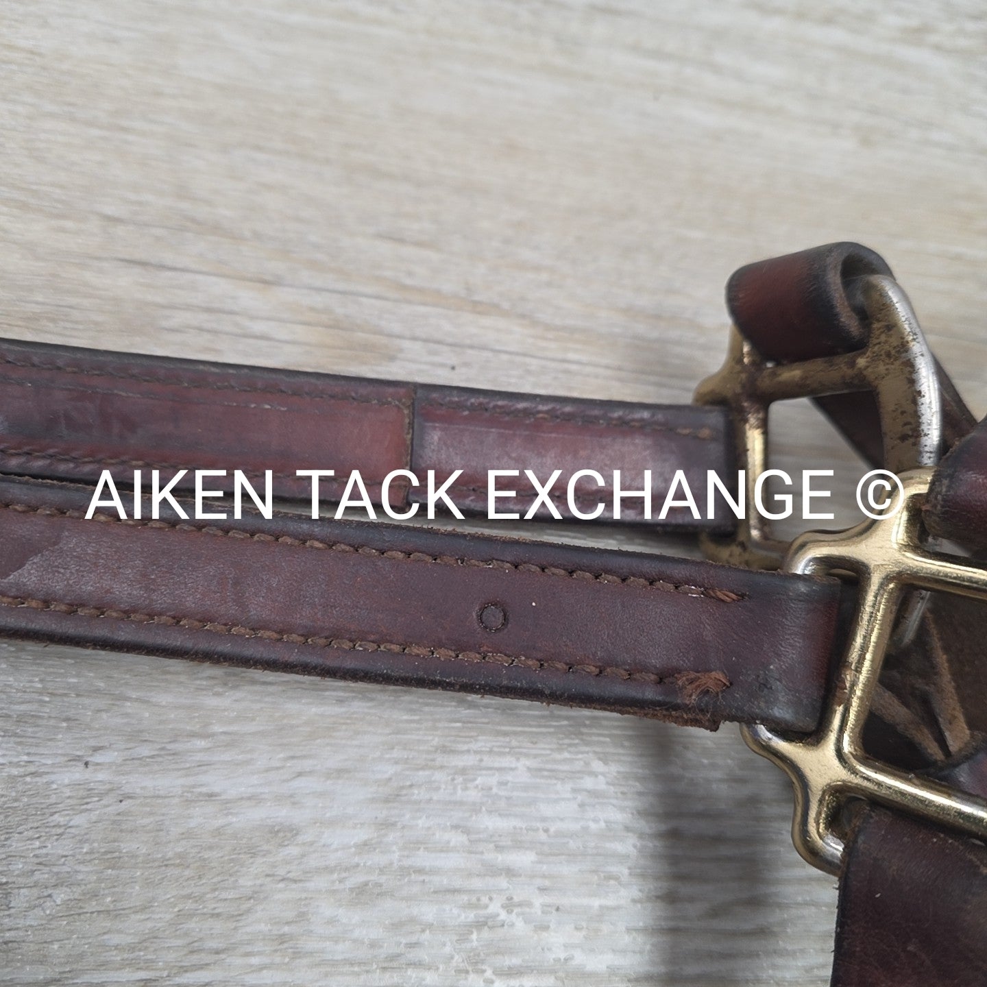 Perri's Leather Halter, Brown, Size Full