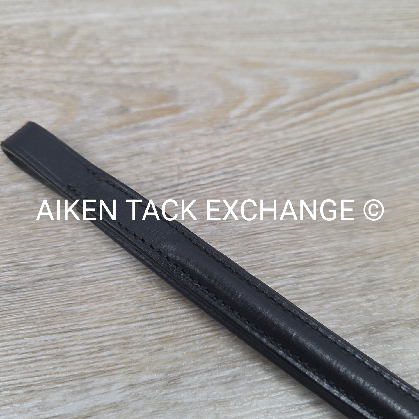 SmartPak Harwich Padded Plain Raised Browband, Black, Size Full