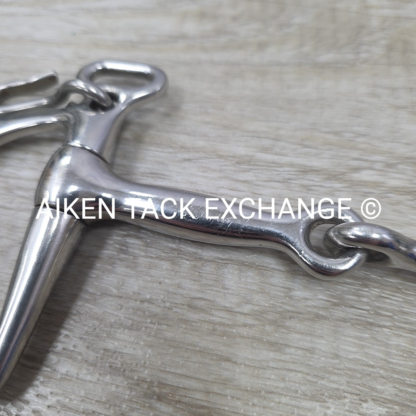 State Line Tack Single Joint Uxeter Kimberwick Bit 5"