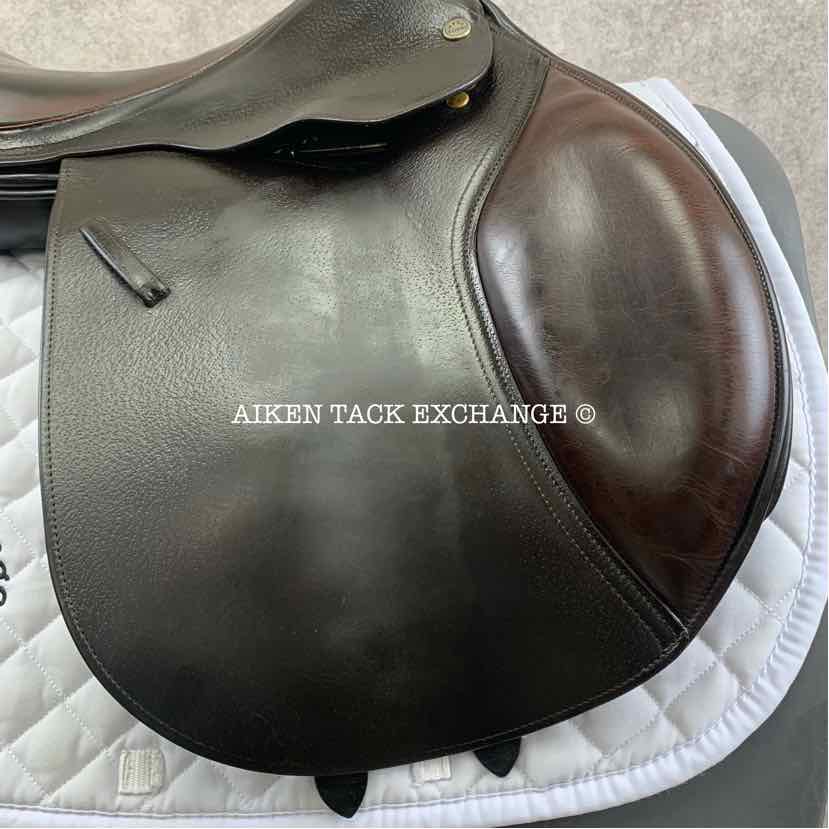 Mark Todd Close Contact Jump Saddle, 17.5" Seat, Medium Narrow Tree, Wool Flocked Panels