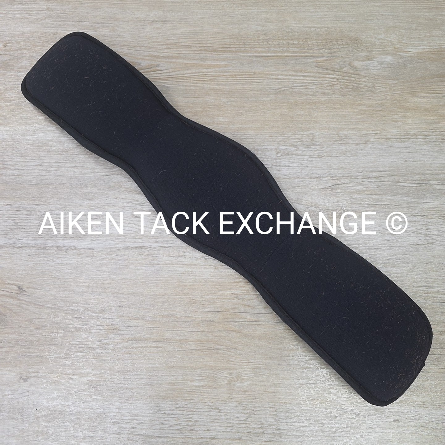 Collegiate Memory Foam Dressage Girth, Black, 22"