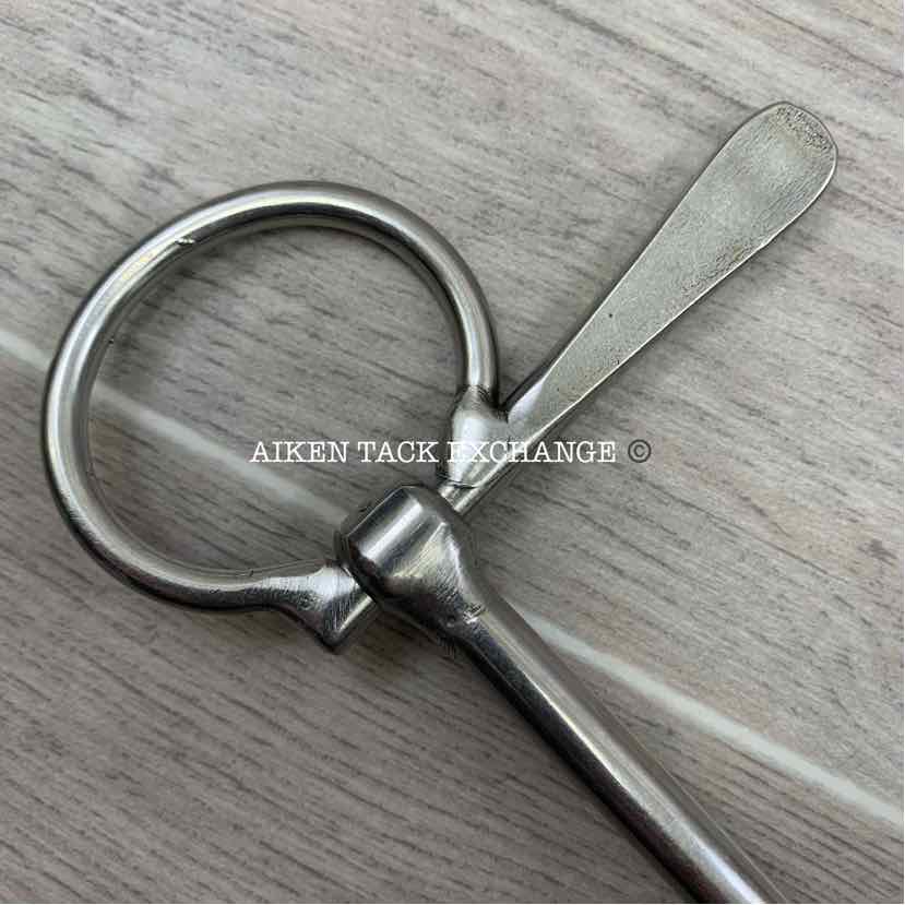Straight Bar Mullen Mouth Half Cheek Bit 5.25"