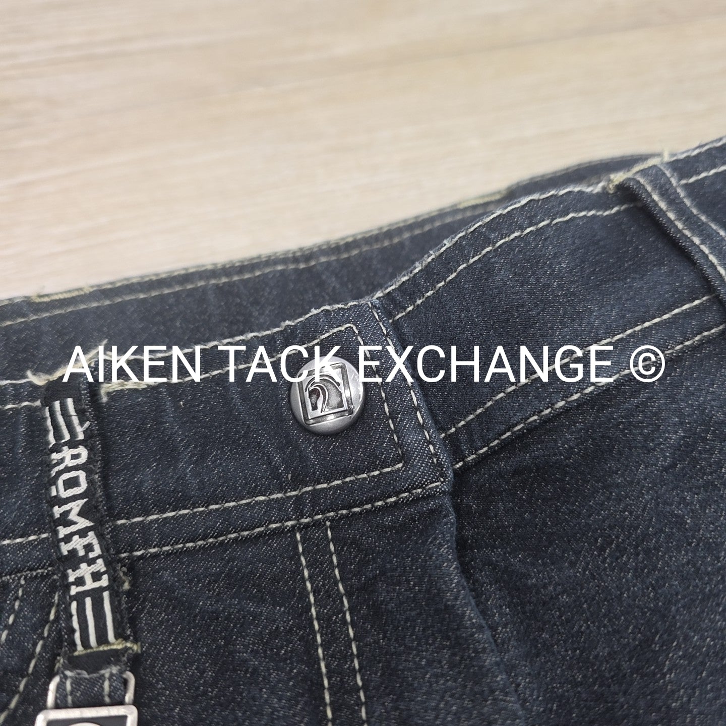 Romfh Knee Patch Denim Breeches, Women's 28R