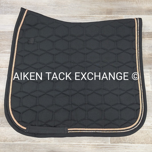 HKM Rose Gold Glamour Dressage Saddle Pad