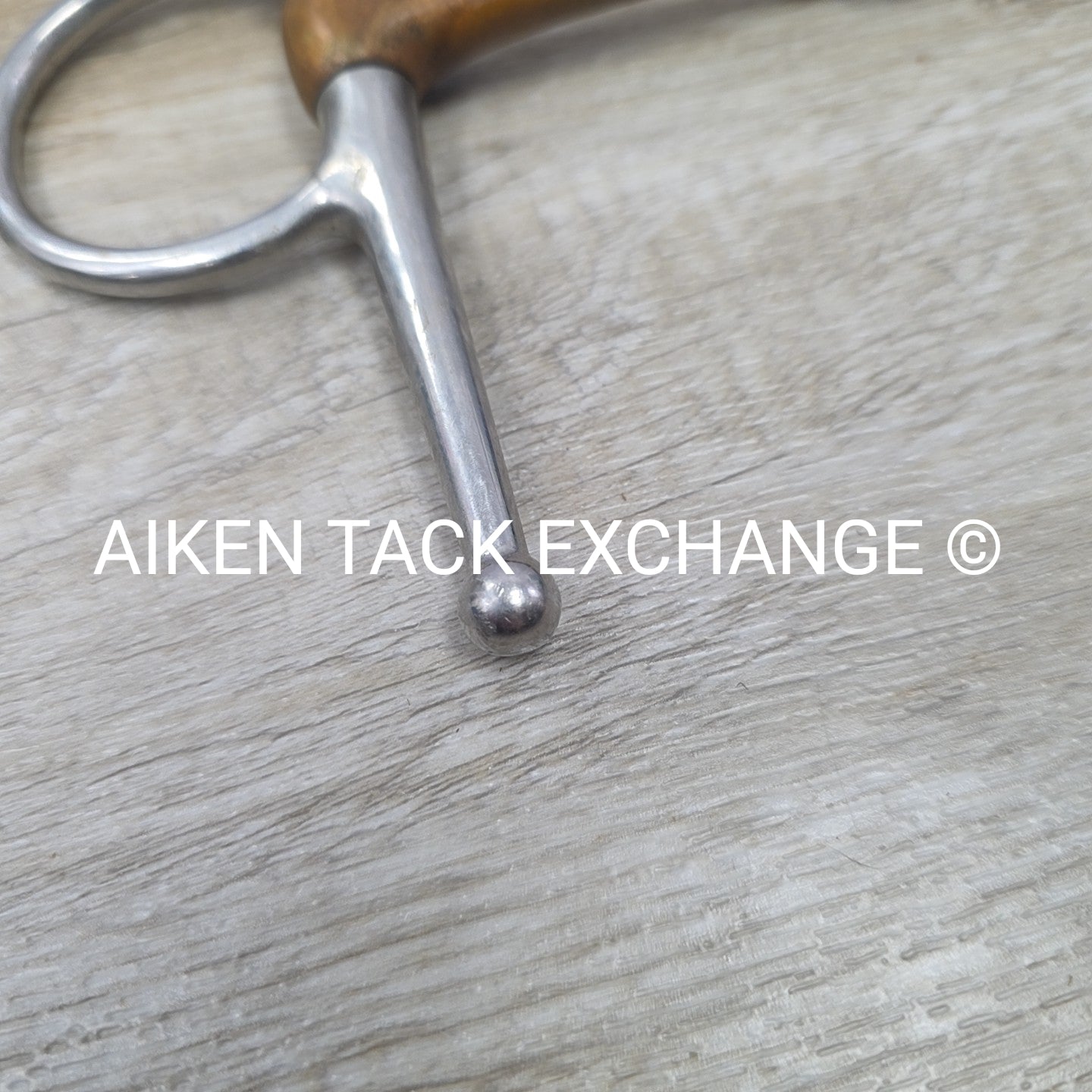 Partrade Single Joint Copper Full Cheek Bit 5"