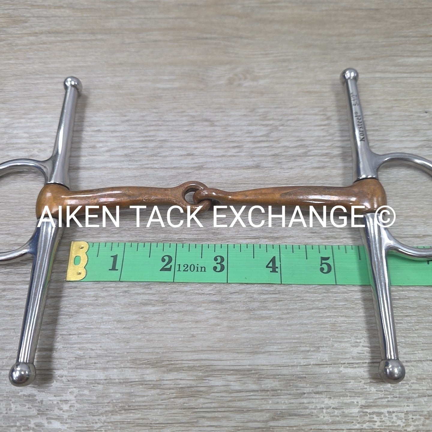 Korsteel Copper Single Joint Full Cheek Bit 5.5"