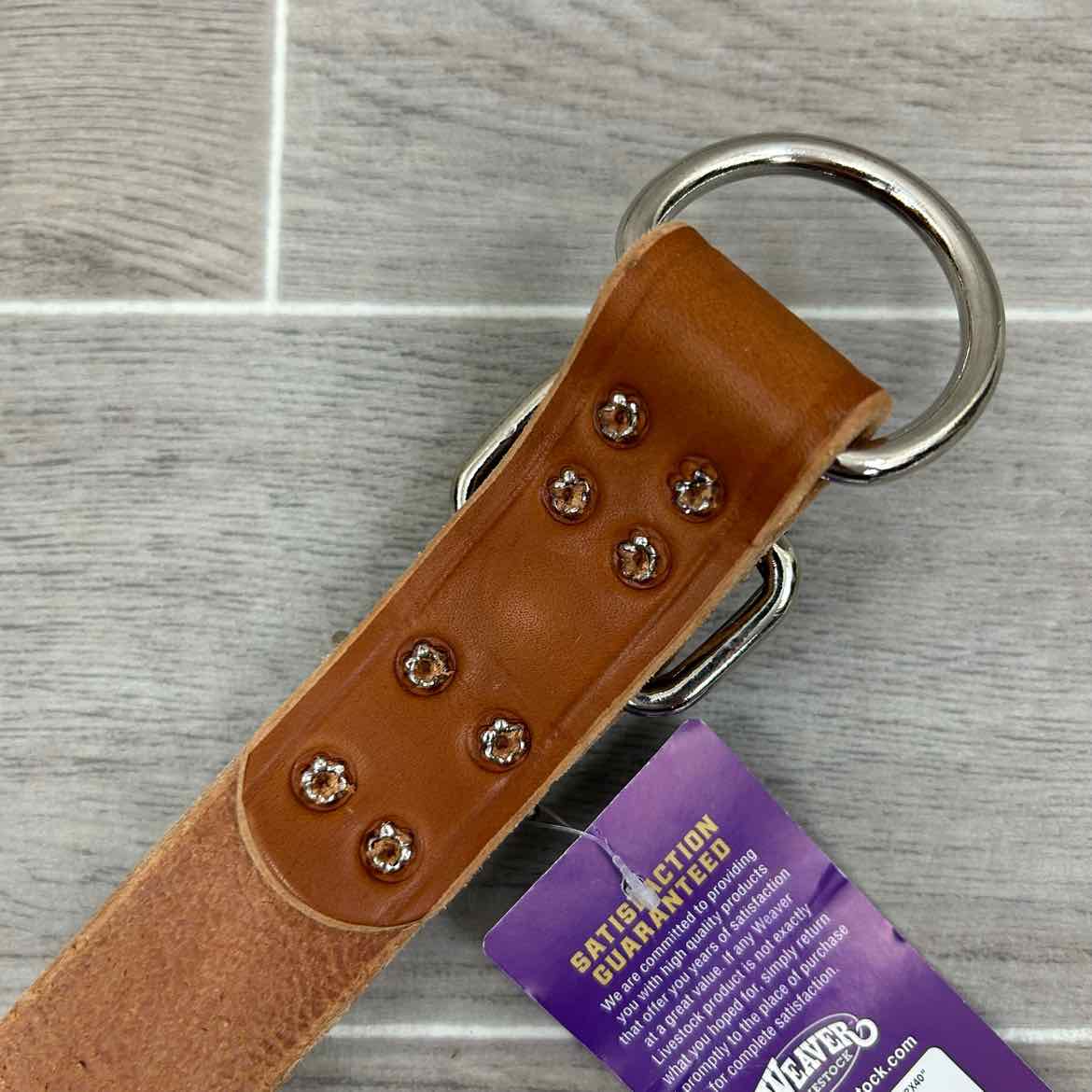 Weaver Leather Livestock Neck Strap, Size Medium (1.5" x 40")