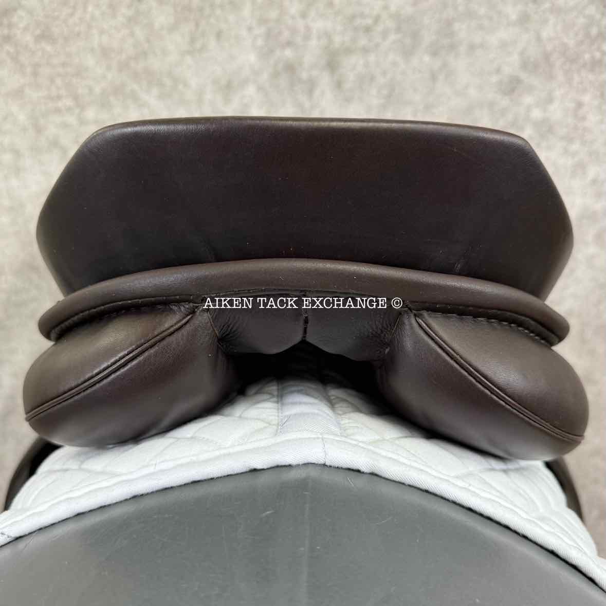 2021 Passier Performance Jump Saddle, 17.5" Seat, Medium Wide Tree, Wool Flocked Panels