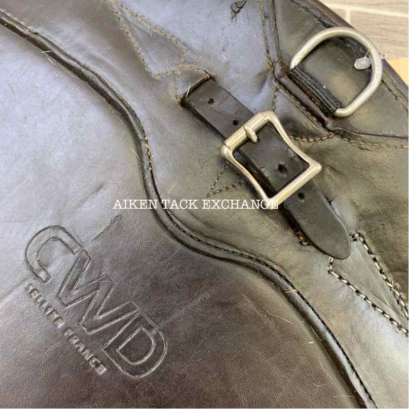 CWD Belly Guard Stud Girth with Double End Elastic, Brown, 48"