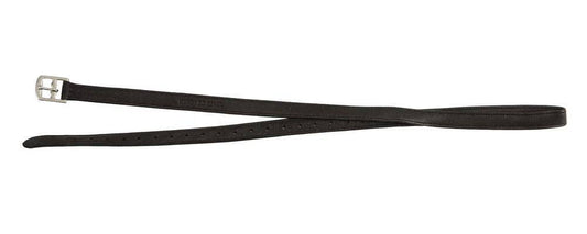 Henri de Rivel Triple Covered Stirrup Leathers: Black / 54
