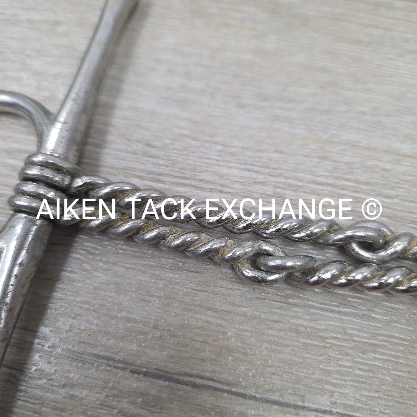 Never Rust Full Cheek Double Twisted Wire Bit 5"