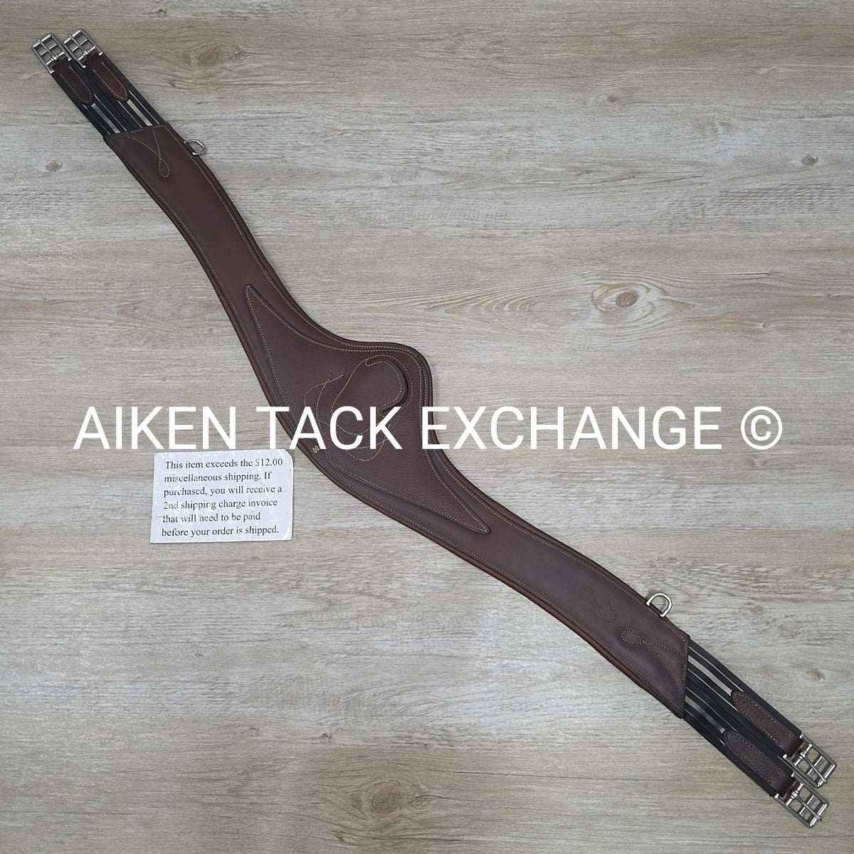 Antares Long Anatomic Girth, Brown, 54"