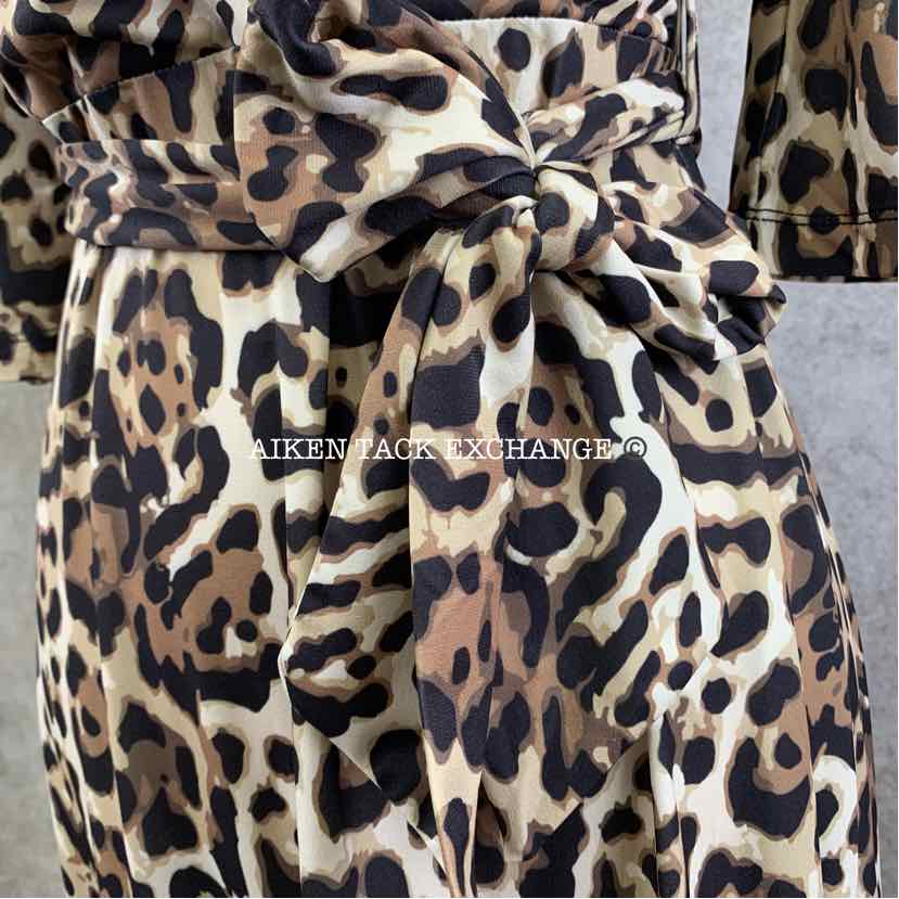 Venus Multi Surplice Cheetah Print Maxi Dress, Women's XSmall