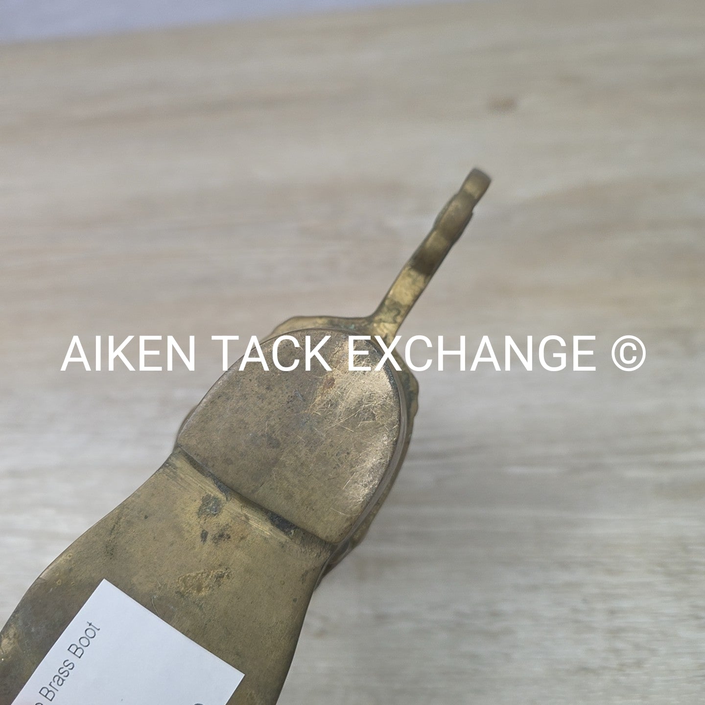Decorative Brass Boot