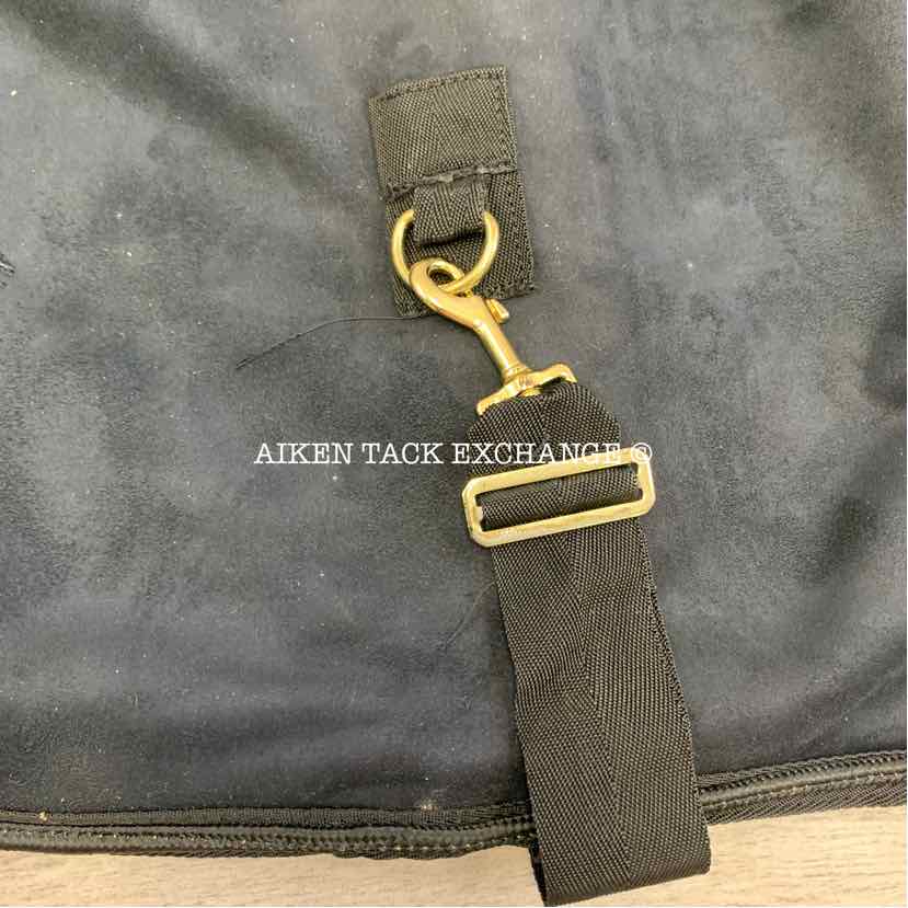 **CLEARANCE** Fenwick Equestrian EquSuede Performance Dress Blanket, Black, 74"