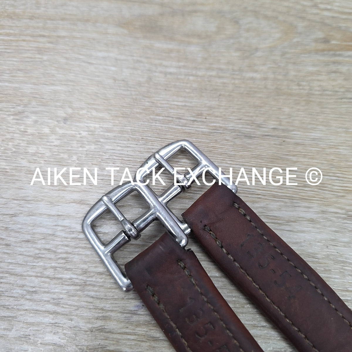 Antares Calf Lined Stirrup Leathers, Brown, 54"