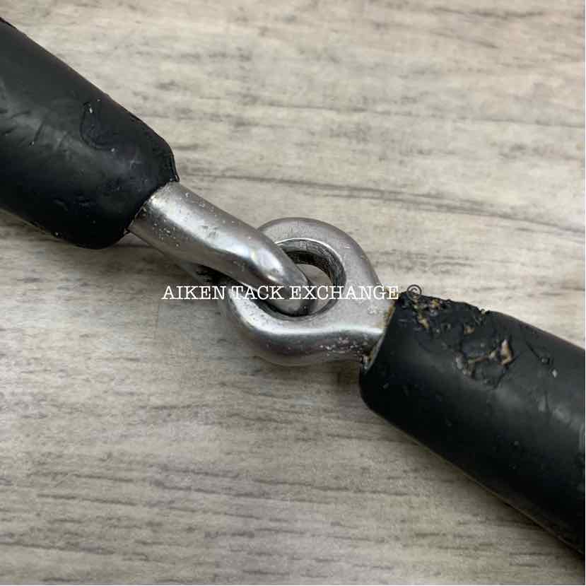 Single Joint Rubber Pelham Bit (has chew marks & blemishes) 4.25"