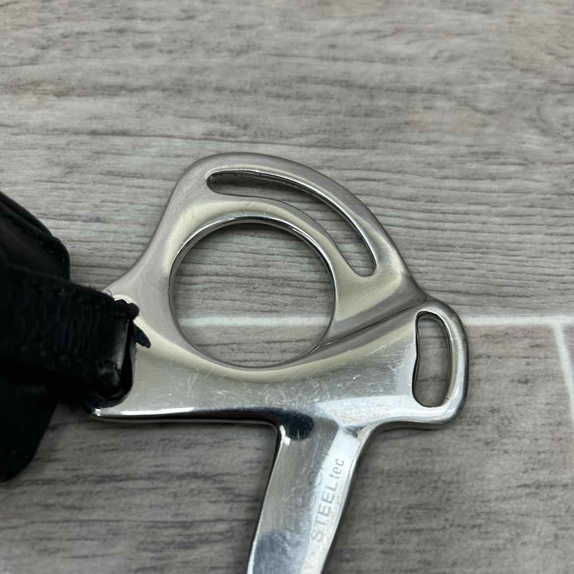 Stubben Steeltec Hackamore, Black, Size Full, Missing Strap