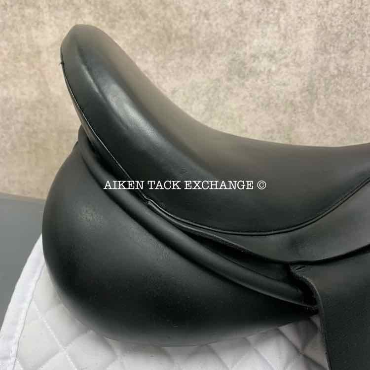 **SOLD** 2013 Hulsebos DR CC Dressage Saddle, 18" Seat, Medium Tree, Wool Flocked Panels