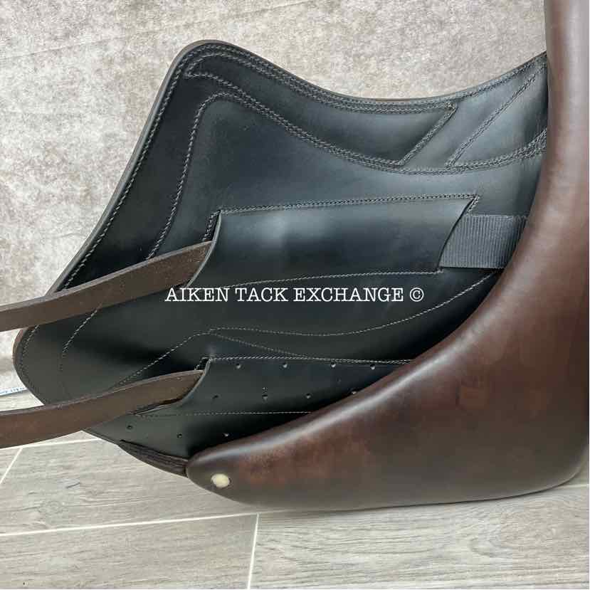 2020 Stackhouse & Ellis Monoflap Dressage Saddle, 17.5" Seat, Medium Wide Tree