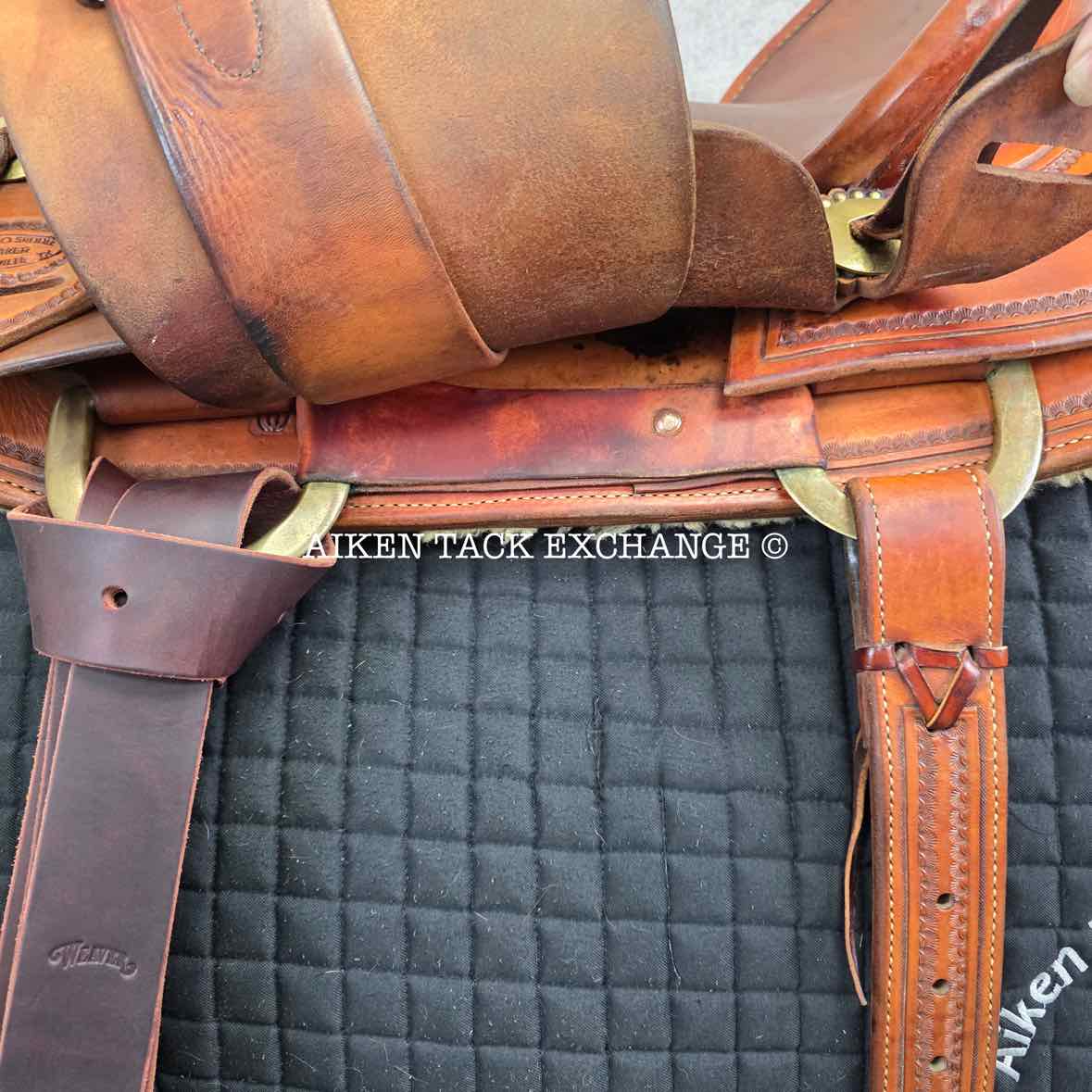 2008 Loredo Saddlery Western Saddle, 15" Seat, Wide Tree - Full QH Bars