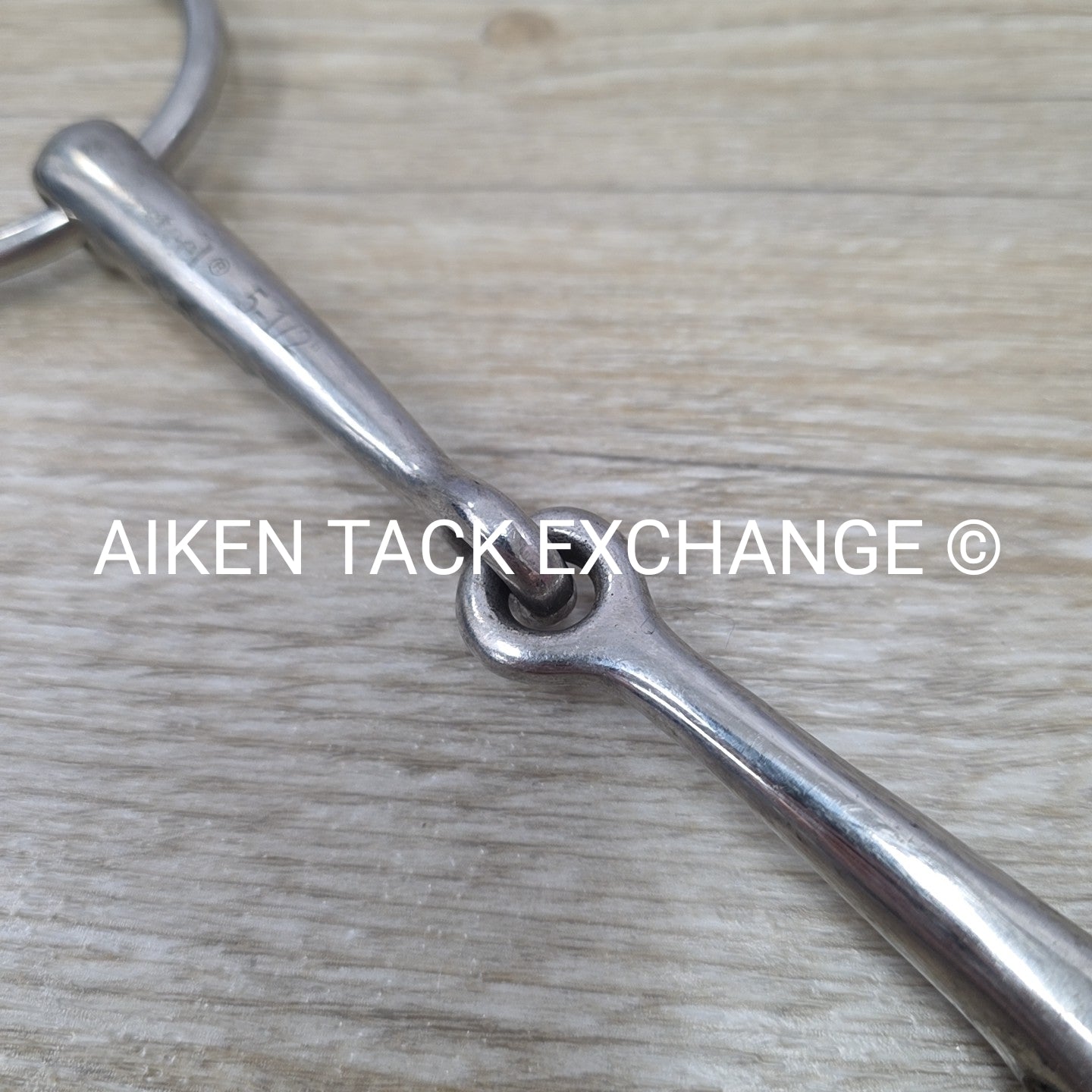 Korsteel Single Joint Loose Ring Bradoon Bit 5.5"