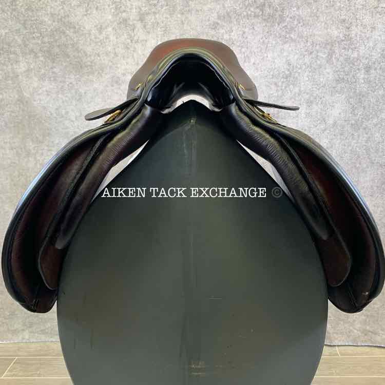 CJD Trophy Competitor XK Close Contact Jump Saddle, 17" Seat, Medium Tree, Foam Panels