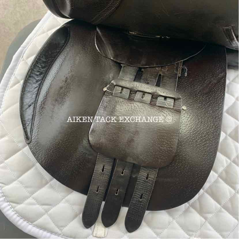 Mark Todd Close Contact Jump Saddle, 17.5" Seat, Medium Narrow Tree, Wool Flocked Panels