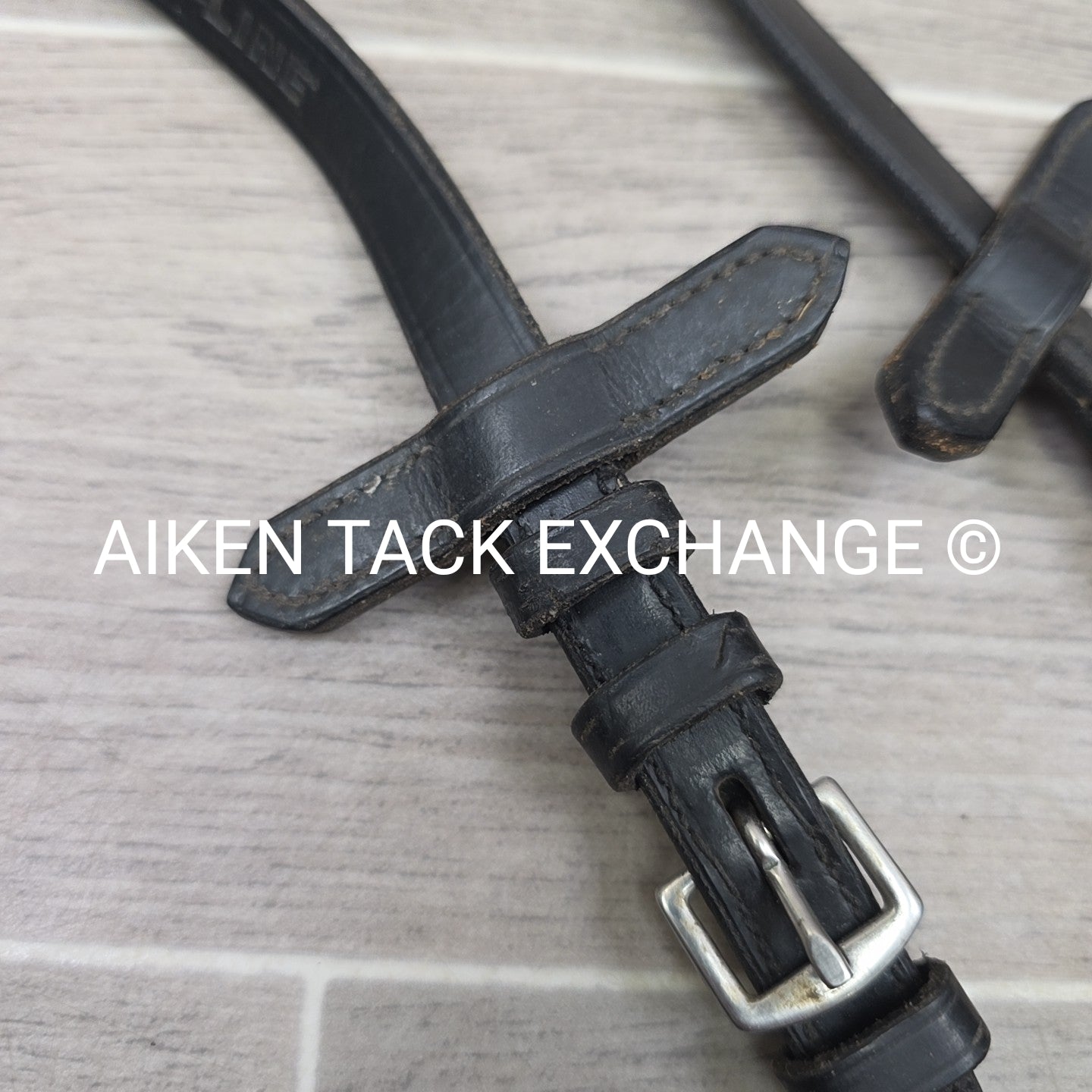 ThinLine Rubber Reins, Black, 60"